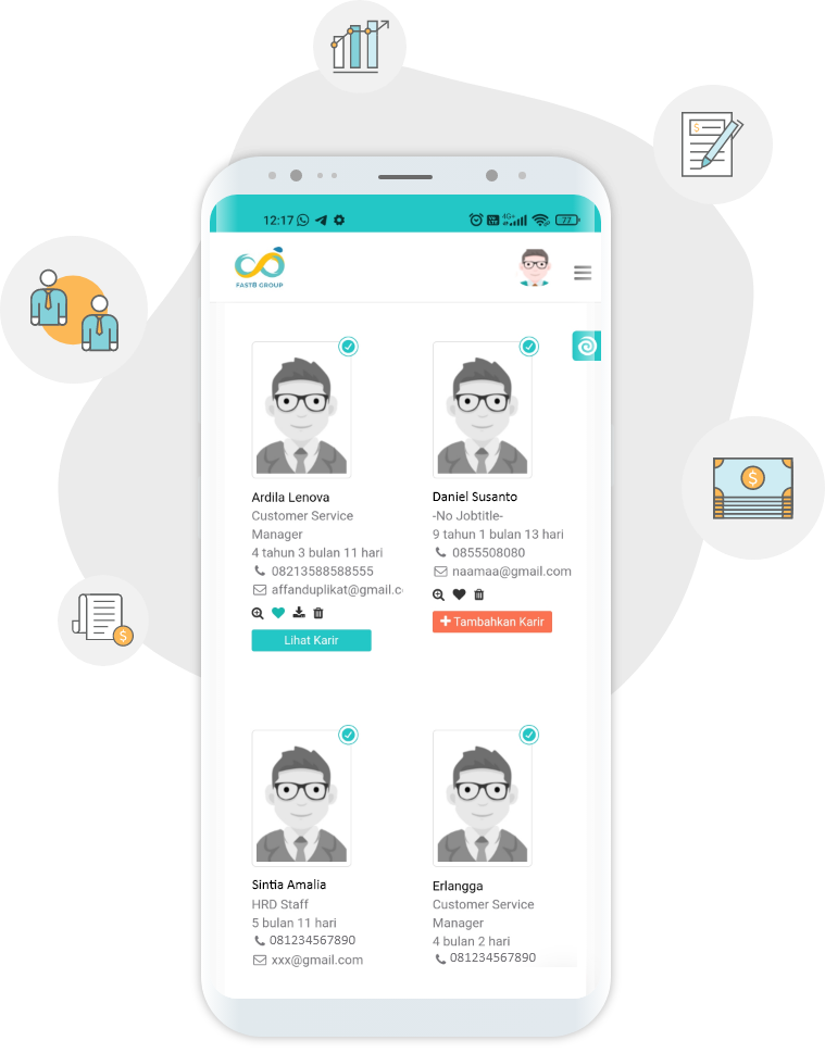 Admin Mudah Kelola HR dengan Aplikasi HRIS Mobile Gadjianku