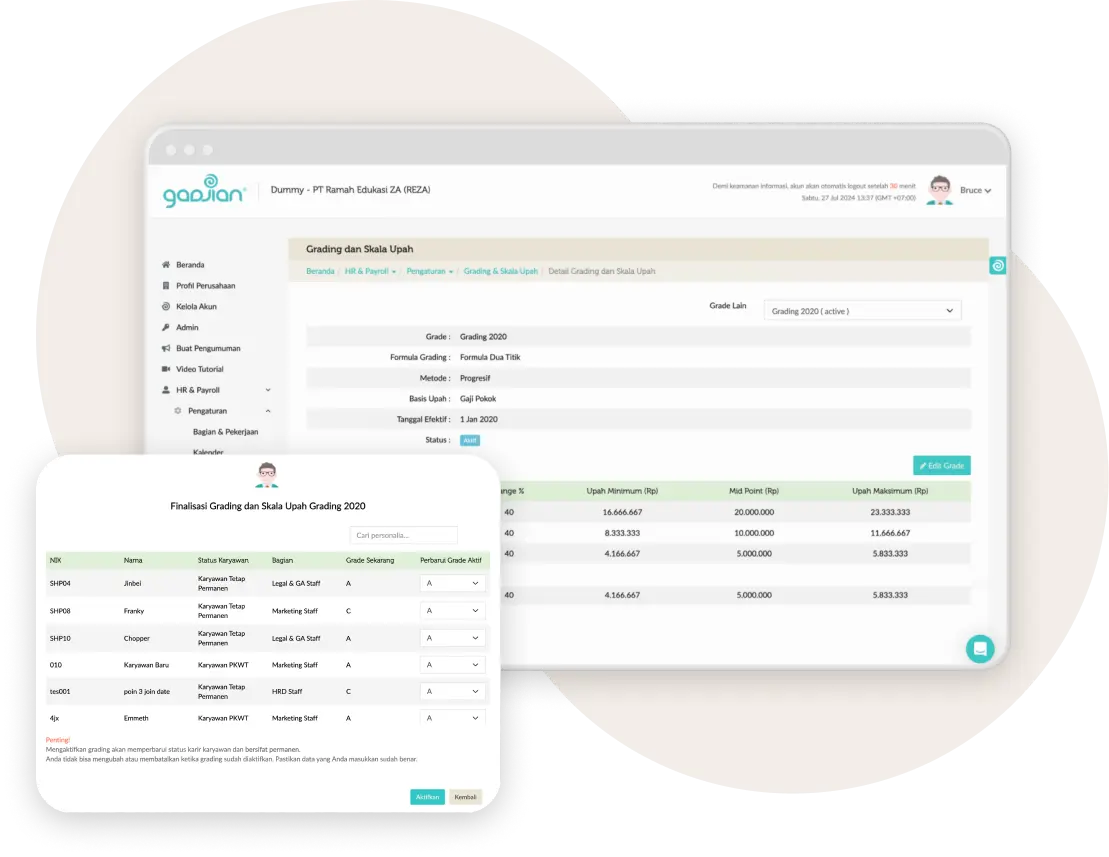 Software Struktur & Skala Upah Karyawan