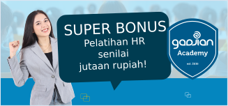 Super Bonus Pelatihan HR senilai jutaan rupiah