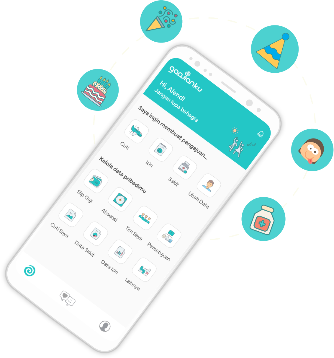 Karyawan Lebih Mudah dengan Aplikasi HR Mobile Gadjianku
